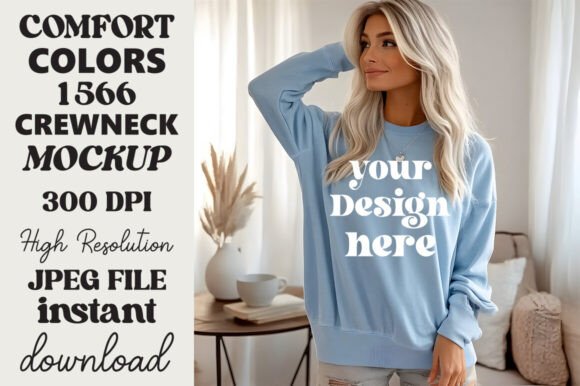 Comfort Colors 1566 Mockup Chambray 7 Review for Real Projects