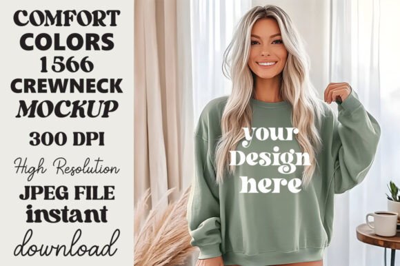 Comfort Colors 1566 Mockup Light Green 14 Review