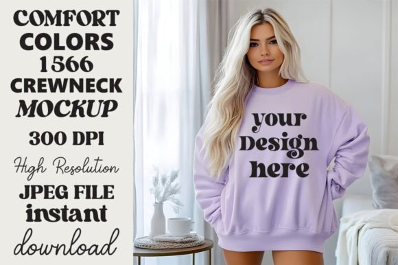 Comfort Colors 1566 Mockup Orchid 10 Review for Real Projects