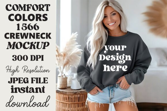 Comfort Colors 1566 Mockup Pepper 19 Review for Real Projects