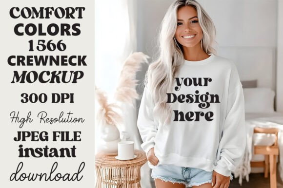 Comfort Colors 1566 Mockup White 19 Review for Real Projects