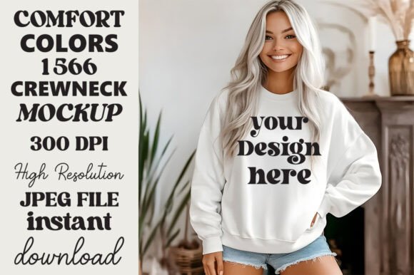 Comfort Colors 1566 Mockup White 37 Review for Real Projects