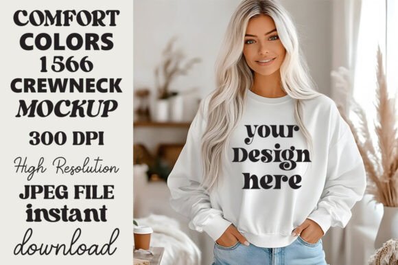 Comfort Colors 1566 Mockup White 8 Review for Real Embroidery Projects