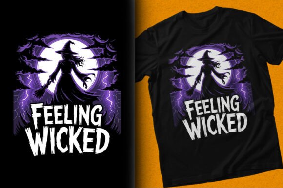 Feeling Wicked Witch Girl Spooky T-shirt Review