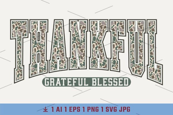 Grateful Camouflage Retro Camo Thankful Review