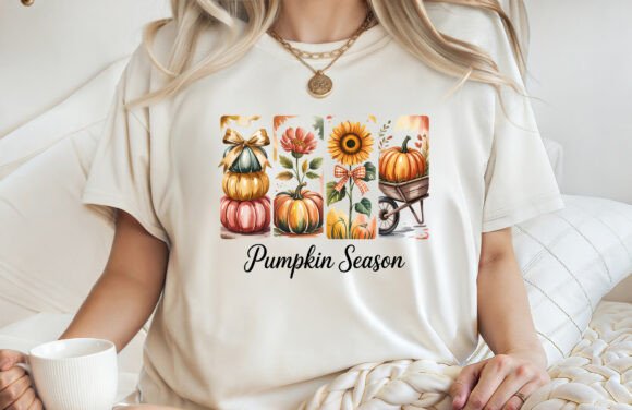 Pumpkin Season Fall T-shirt Design PNG Review: A Practical Embroidery Perspective