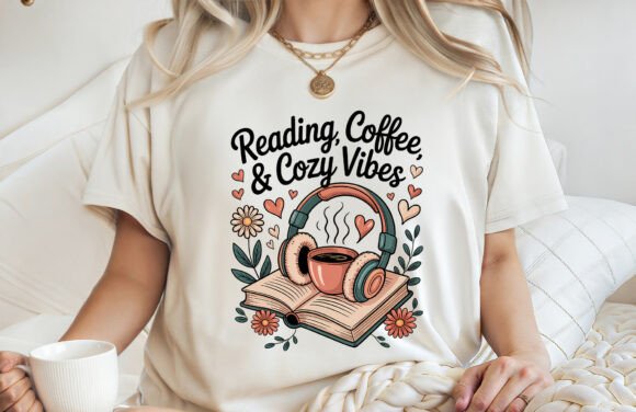 Reading Coffee and Cozy Vibes Fall Shirt Review